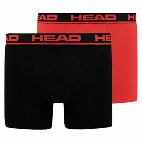 Bokserice Head Men's Boxer 2P - grey/red combo