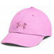 Kapa za tenis Under Armour Girls Play Up Cap - pink