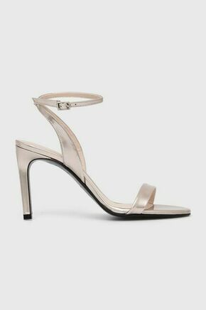 Sandale Calvin Klein Heel Sandal 90 Pearl HW0HW02026 Crystal Gray VBR