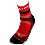 Čarape Karakal X4 Ankle Technical Sport Socks - 1 para/red/black