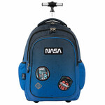 St.Right Space Moon NASA školska torba na kotačiće, ruksak 44x32x25cm