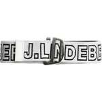 J.Lindeberg Lennon Webbing Logo Belt White 90