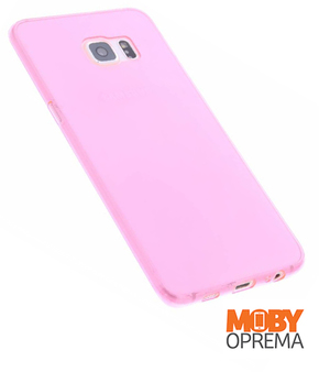 Samsung Galaxy S6 EDGE plus roza ultra slim maska