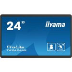 Iiyama ProLite TW2424AS-B1 monitor, IPS, 23.8", 16:9, 1920x1080, HDMI, Touchscreen