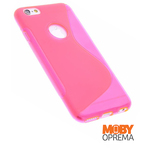 Iphone 6 roza silikonska maska