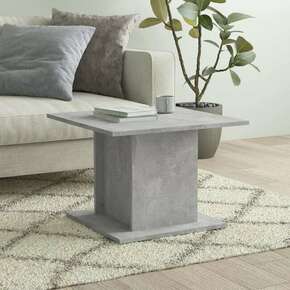 Stolić za kavu siva boja betona 55 5x55 5x40 cm od iverice