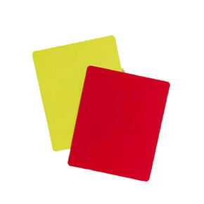 Sudački kartoni za nogomet žuti i crveni