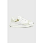 Tenisice Tommy Hilfiger Elevated Embossed Runner Gold FW0FW07384 White YBS