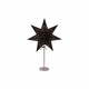 Crni svjetlosni ukras Star Trading Bobo, visina 51 cm