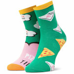 Visoke unisex čarape Dots Socks DTS-SX-445-Z Zelena