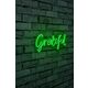 Ukrasna plastična LED rasvjeta, Grateful - Green
