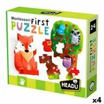Puzzle HEADU Montessori Šuma (4 kom.)