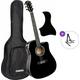 Cascha CGA100BK Basic SET Black Akustična gitara
