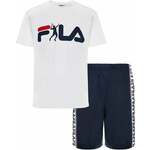 Fila FPS1131 Man Jersey Pyjamas White/Blue M Donje rublje za fitnes