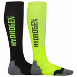 Čarape za tenis Hydrogen Box Performance Hydrogen Socks 2P - black/yellow fluo