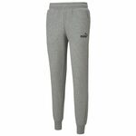PUMA Sportske hlače siva melange / crna