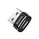 HOCO - OTG adapter (UA6) - USB Type-C na USB-A Plug &amp; Play 480 Mbps - crni