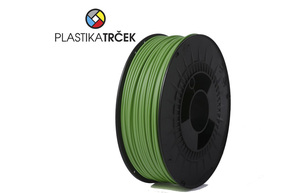Plastika Trček ABS - 1kg - Zelena