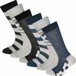 EWERS Čarape crna / siva / bijela / bež siva
