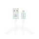 Swissten USB - lightning kabel za prenos podataka i punjač, srebreno bijela, 2 m