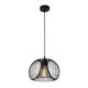 LUCIDE 02400/30/30 | Vinti Lucide visilice svjetiljka s mogućnošću skraćivanja kabla 1x E27 crno