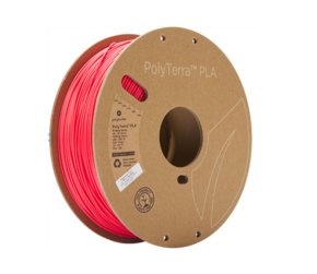 Polymaker PolyTerra PLA - 1kg - Rozo crvena