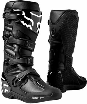 FOX Comp Boots Black 43 Motociklističke čizme