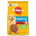 Pedigree Adult suha hrana za pse - govedina, povrće 12 kg