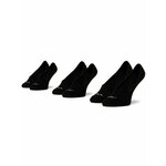 Set od 3 para unisex visokih čarapa niskih čarapa Fila Calza Ghost F1278/3 Black