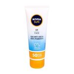 Nivea Sun UV Face Q10 Anti-Age krema za zaštitu od sunca protiv bora 50 ml unisex
