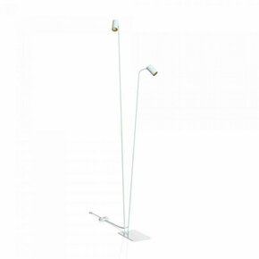 NOWODVORSKI 7715 | Mono-NW Nowodvorski podna svjetiljka 212cm sa nožnim prekidačem elementi koji se mogu okretati 2x GU10 bijelo