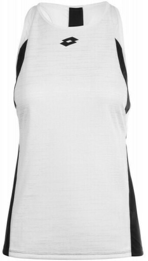 Ženska majica bez rukava Lotto Top Ten II W Tank PL - bright white/all black