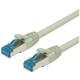 Value 21.99.0862 RJ45 mrežni kabel, Patch kabel cat 6a S/FTP 2.00 m siva 1 St.