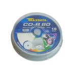Traxdata CD-R, 700MB, 52x, 10, printable