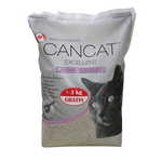 WEBHIDDENBRAND Cancat mačji pijesak, ultra fini, ljepljiv, puder za bebe, 12 kg + 3 kg gratis