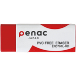 ICO: Penac i gumica bez PVC-a u crvenoj boji 5,9x2,1x1cm