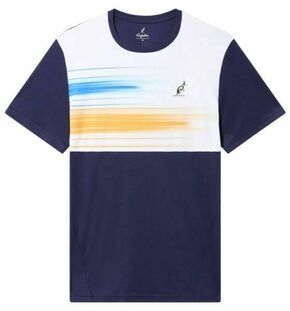 Muška majica Australian Ace T-Shirt Brush Line Print - blu cosmo
