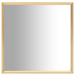 vidaXL Ogledalo zlatno 70 x 70 cm
