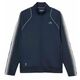 Muška sportski pulover Lacoste Tennis x Daniil Medvedev Zipped Sweatshirt - blue/white