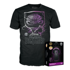 FUNKO BOXED TEE: MARVEL- BLACK PANTHER