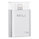 MILI iData Pro 32GB Lightning + Micro USB srebro
