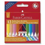 Masne krede na brisanje set od 12 kom - Faber-Castell