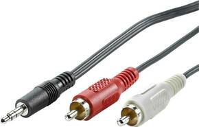 Value 11.99.4341 utičnica audio priključni kabel [1x 3