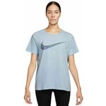 Ženska majica Nike Slam Dri-Fit Swoosh Top - light armory blue