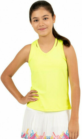 Majica kratkih rukava za djevojčice Lucky in Love Core V-Neck Cutout Tank Girls - neon yellow