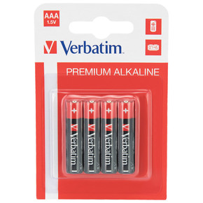 Baterija VERBATIM 49920 1.5V AAA Alkalne 4/1