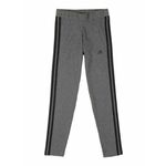 ADIDAS SPORTSWEAR Sportske hlače 'Essentials 3-Stripes ' siva / crna