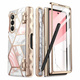 Supcase Cosmo Pen Samsung Galaxy Z Fold5 Marble Pink