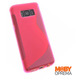 Samsung S8 roza silikonska maska