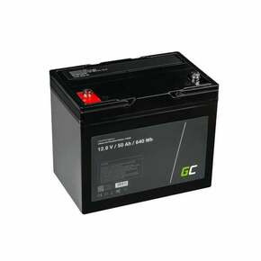 Green Cell LiFePO4 Battery 12V 12.8V 50Ah for photovoltaic system